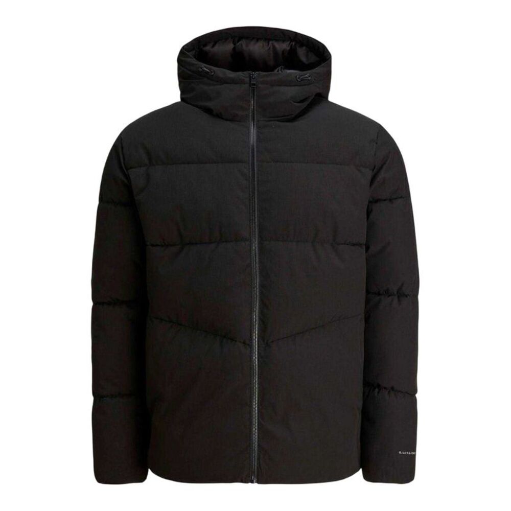 Jack And Jones Mens Puffer Jacket / Black